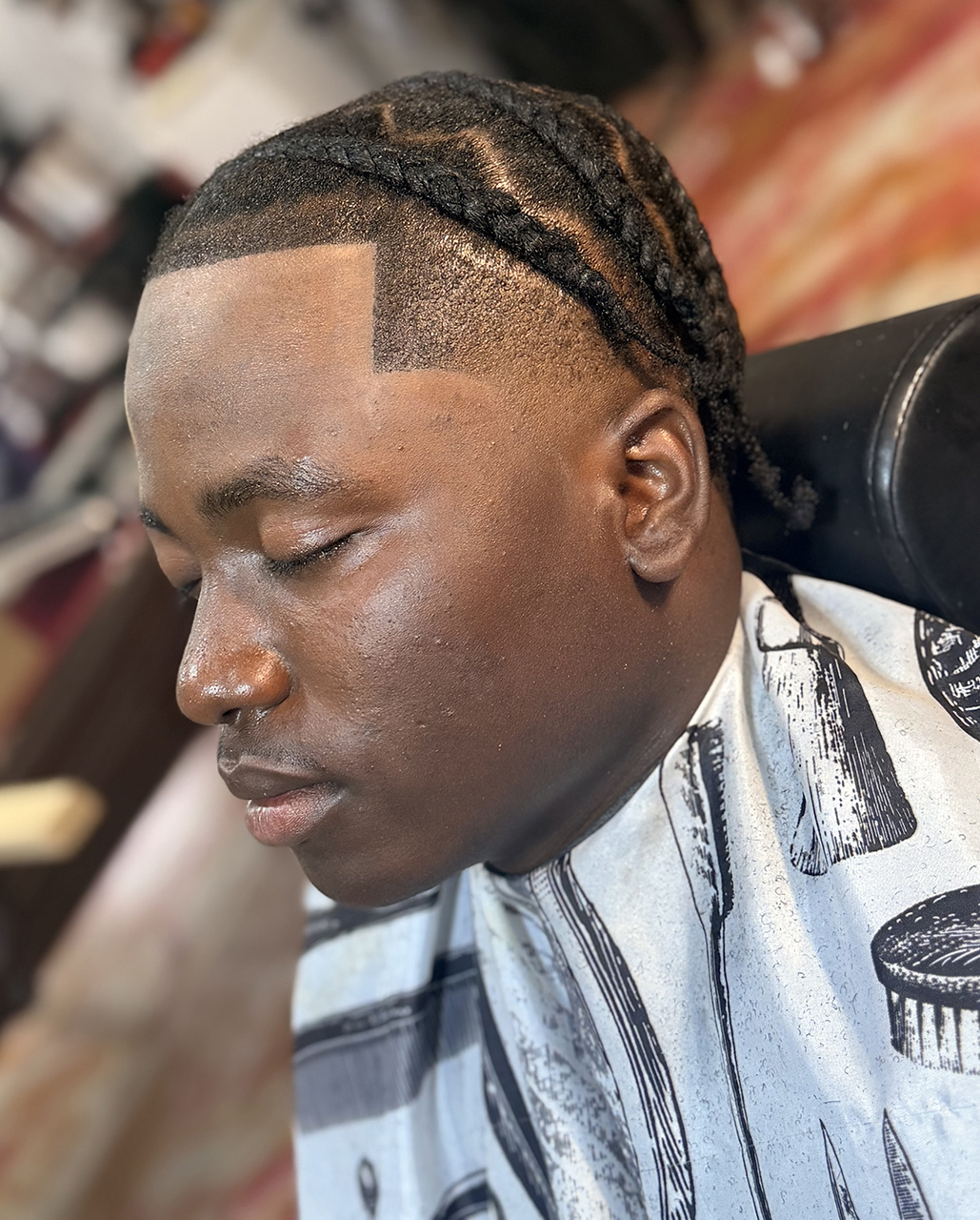 Dapper B's Fade Factory haircut photo