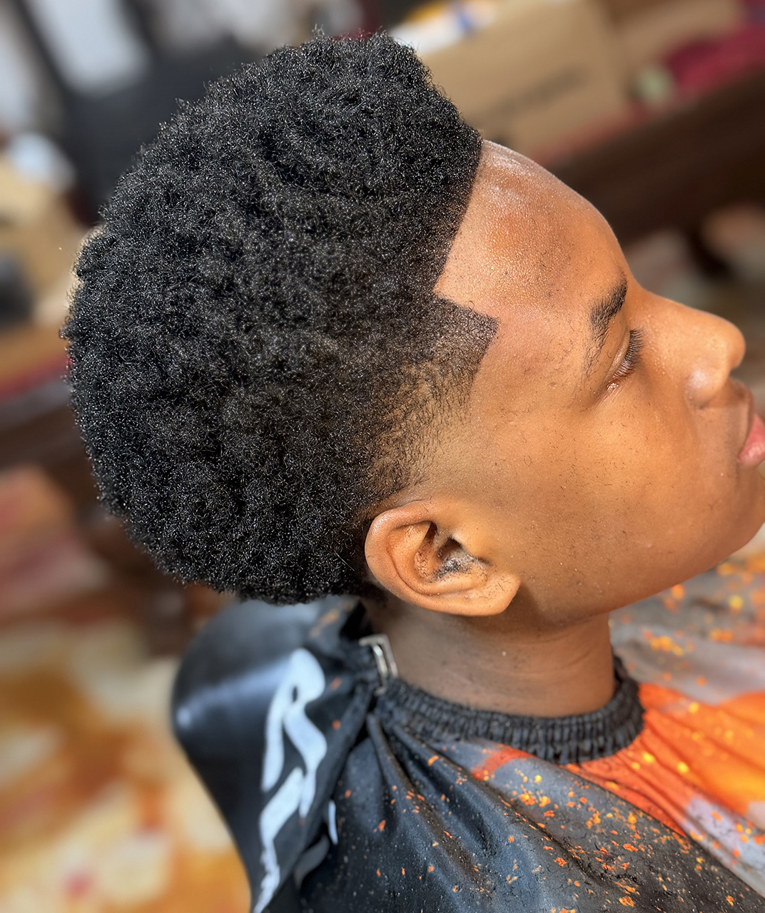 Dapper B's Fade Factory haircut photo