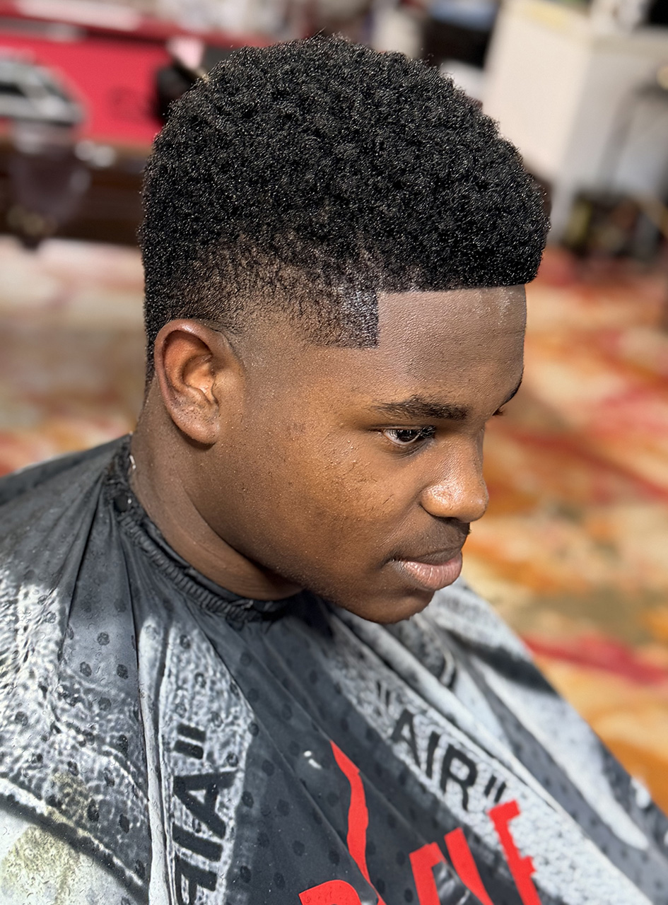 Dapper B's Fade Factory haircut photo